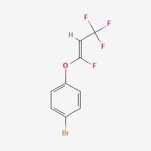 1-Bromo-4-[1,3,3,3-tetrafluoroprop-1-enoxy]benzene