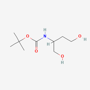 B2676037 Tert-butyl (1,4-dihydroxybutan-2-yl)carbamate CAS No. 128427-10-1; 156627-42-8; 397246-14-9