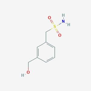 molecular formula C8H11NO3S B2676104 [3-(羟甲基)苯基]甲磺酰胺 CAS No. 1493996-36-3