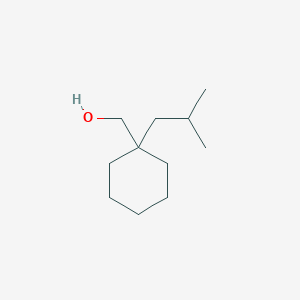 molecular formula C11H22O B2676160 (1-Isobutylcyclohexyl)methanol CAS No. 1430752-03-6