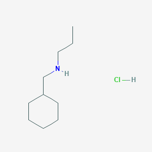 molecular formula C10H22ClN B2676179 (环己甲基)(丙基)胺 盐酸盐 CAS No. 1158294-83-7