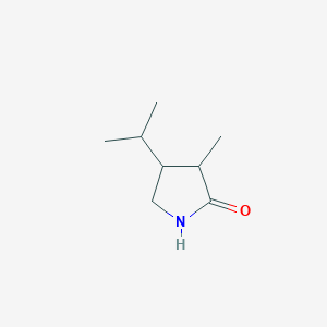 3-methyl-4-(propan-2-yl)pyrrolidin-2-one, Mixture of diastereomers