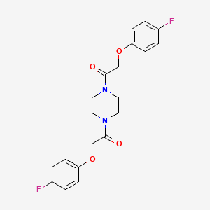 1,1'-(Piperazine-1,4-diyl)bis(2-(4-fluorophenoxy)ethanone)