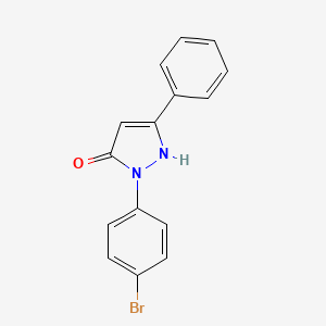 1-(4-bromophenyl)-3-phenyl-1H-pyrazol-5-ol