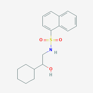 N-(2-cyclohexyl-2-hydroxyethyl)naphthalene-1-sulfonamide