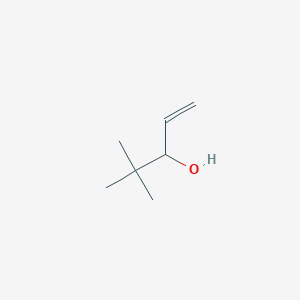 molecular formula C7H14O B2676460 4,4-二甲基戊-1-烯-3-醇 CAS No. 24580-44-7