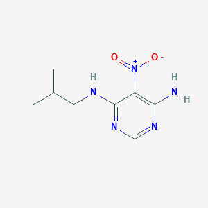 N4-isobutyl-5-nitropyrimidine-4,6-diamine