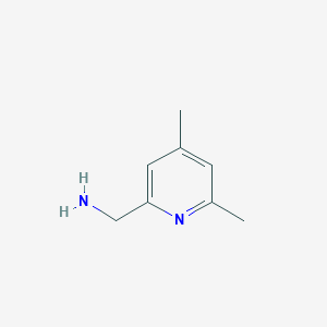 molecular formula C8H14Cl2N2 B2676555 (4,6-二甲基吡啶-2-基)甲胺 CAS No. 76457-15-3