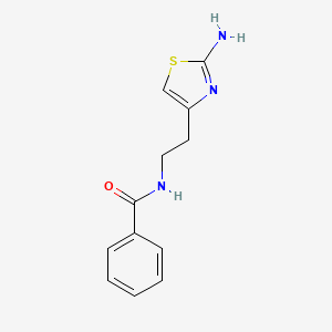 N-(2-(2-aminothiazol-4-yl)ethyl)benzamide