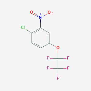 1-chloro-2-nitro-4-(pentafluoroethoxy)benzene