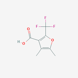 4,5-Dimethyl-2-(trifluoromethyl)furan-3-carboxylic acid