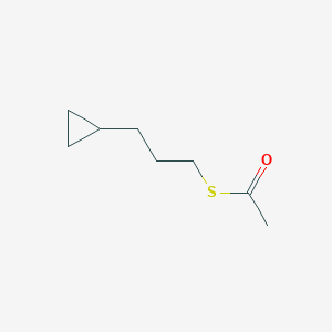 S-(3-Cyclopropylpropyl) ethanethioate