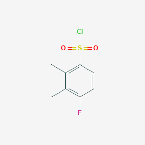2,3-Dimethyl-4-fluorobenzenesulfonyl chloride
