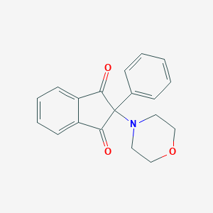 molecular formula C19H17NO3 B267695 2-Morpholino-2-phenyl-1,3-indandione 