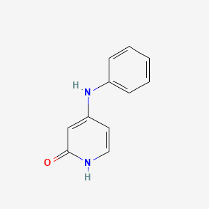 molecular formula C11H10N2O B2677013 4-(phenylamino)pyridin-2(1H)-one CAS No. 74990-54-8