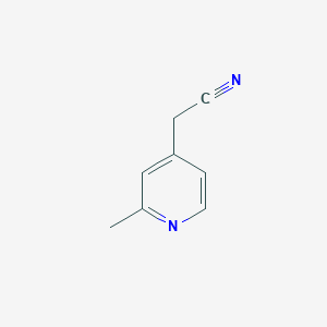 molecular formula C8H8N2 B2677065 (2-甲基-4-吡啶基)乙腈 CAS No. 851262-33-4