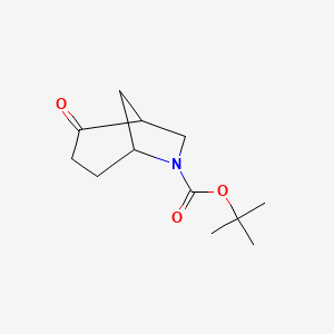 Tert-butyl 2-oxo-6-azabicyclo[3.2.1]octane-6-carboxylate