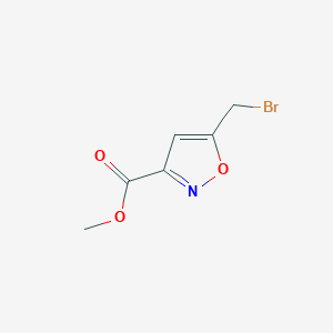 Methyl 5-(bromomethyl)-1,2-oxazole-3-carboxylate