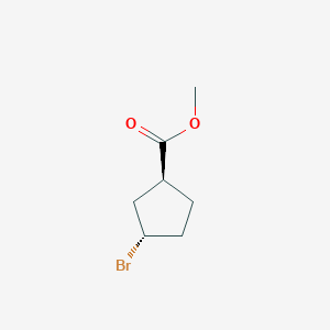 methyl (1S,3S)-rel-3-bromocyclopentane-1-carboxylate