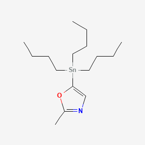 2-Methyl-5-(tributylstannyl)-1,3-oxazole