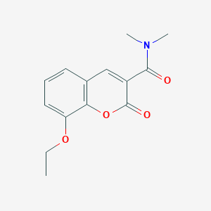 8-ethoxy-N,N-dimethyl-2-oxo-2H-chromene-3-carboxamide