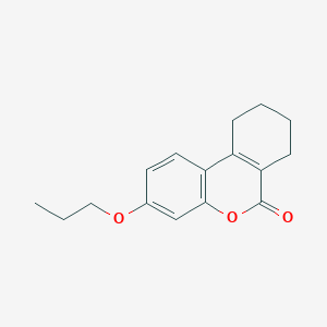 3-propoxy-7,8,9,10-tetrahydro-6H-benzo[c]chromen-6-one