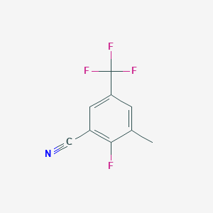 2-Fluoro-3-methyl-5-(trifluoromethyl)benzonitrile