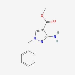 methyl 3-amino-1-benzyl-1H-pyrazole-4-carboxylate