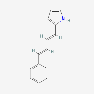 2-[(1E,3E)-4-Phenylbuta-1,3-dienyl]-1H-pyrrole