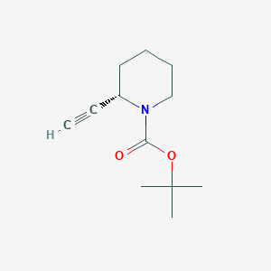 Tert-butyl (2S)-2-ethynylpiperidine-1-carboxylate