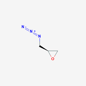 molecular formula C3H5N3O B2677403 (S)-2-(Azidomethyl)oxirane CAS No. 127182-48-3