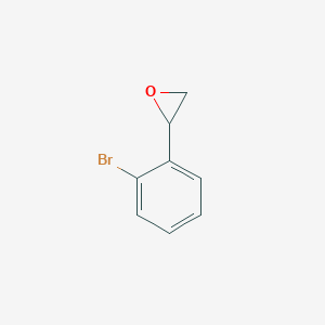 molecular formula C8H7BrO B2677418 2-(2-Bromophenyl)oxirane CAS No. 71636-51-6