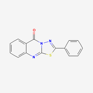 2-Phenyl-5H-1,3,4-thiadiazolo[2,3-b]quinazoline-5-one