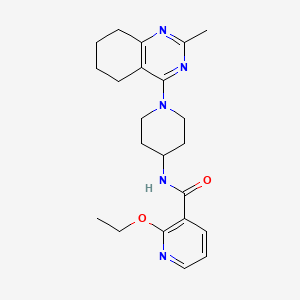 2-ethoxy-N-(1-(2-methyl-5,6,7,8-tetrahydroquinazolin-4-yl)piperidin-4-yl)nicotinamide