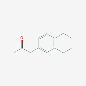 molecular formula C13H16O B2677749 1-(5,6,7,8-Tetrahydronaphthalen-2-yl)propan-2-one CAS No. 3242-87-3