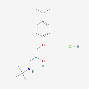 B2677763 1-(Tert-butylamino)-3-(4-isopropylphenoxy)propan-2-ol hydrochloride CAS No. 464877-49-4