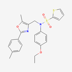 N-ethyl-3-[2-(phenylsulfonyl)ethyl]-1,2,4-oxadiazole-5-carboxamide