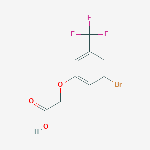 2-[3-Bromo-5-(trifluoromethyl)phenoxy]acetic acid