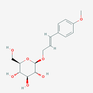 molecular formula C16H22O7 B026778 Vimalin CAS No. 19764-36-4