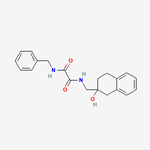 molecular formula C20H22N2O3 B2677804 N1-苄基-N2-((2-羟基-1,2,3,4-四氢萘-2-基)甲基)草酰胺 CAS No. 1421452-01-8