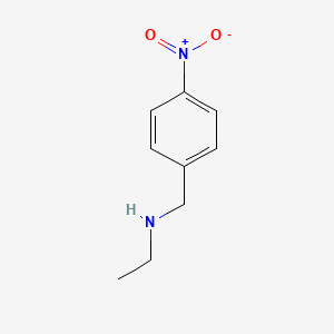 molecular formula C9H12N2O2 B2677847 Ethyl-(4-nitro-benzyl)-amine CAS No. 17847-35-7