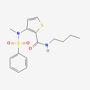 2-[3-(2,3-dihydro-1H-indol-1-ylcarbonyl)-6-oxopyridazin-1(6H)-yl]-N-methyl-N-phenylacetamide