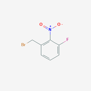 molecular formula C7H5BrFNO2 B2677896 3-Fluoro-2-nitrobenzyl bromide CAS No. 1104543-73-8