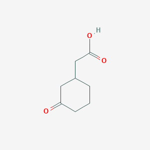 molecular formula C8H12O3 B2678118 2-(3-oxocyclohexyl)acetic Acid CAS No. 39762-51-1