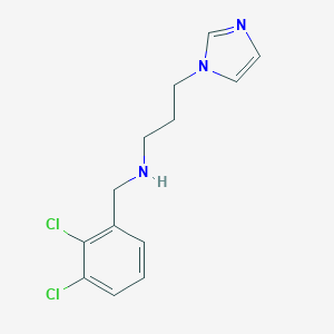 molecular formula C13H15Cl2N3 B267818 N-(2,3-dichlorobenzyl)-3-(1H-imidazol-1-yl)propan-1-amine 