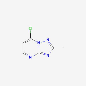 B2678195 7-Chloro-2-methyl-[1,2,4]triazolo[1,5-a]pyrimidine CAS No. 1378888-26-6