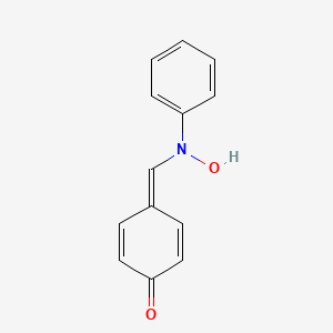molecular formula C13H11NO2 B2678197 (Z)-N-(4-hydroxybenzylidene)aniline oxide CAS No. 94664-72-9