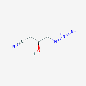 (3S)-4-Azido-3-hydroxybutanenitrile