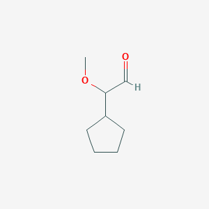 2-Cyclopentyl-2-methoxyacetaldehyde