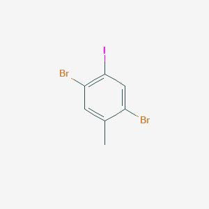 B2678384 1,4-Dibromo-2-iodo-5-methylbenzene CAS No. 123568-21-8